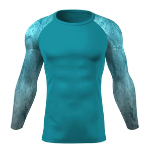 Camiseta de Protección Solar Ligera y Transpirable de Secado Rápido, Spandex/Poliéster, para Hombre, Venta al Por Mayor, Nueva Llegada 2026 - Product Image 1