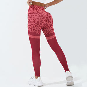Leggings Deportivos de Cintura Alta para Mujer, de Poliamida, Sin Costuras, Efecto Levanta Glúteos, para Gimnasio y Yoga, Fabricante OEM de Marca Privada - Product Image 6