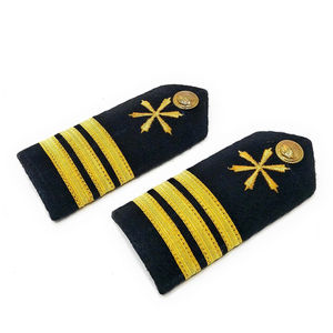 Épaulette de grade de pilote brodée en 3D, personnalisée, de qualité supérieure, durable, faite à la main, en tissu toile textile à coudre - Product Image 5