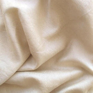 Jacquard en soie de mûrier pur de couleur blanche 100%, chaise de maison de qualité supérieure, tissu en soie pure de mûrier à vendre - Product Image 1