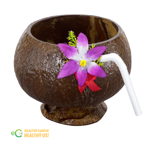 Eco2go Vietnam - Vasos de Cáscara de Coco al por Mayor, Ecológicos, 350 ml, Diseño Rústico, Embalaje y Logotipo Personalizables, para Uso Doméstico - Product Image 2
