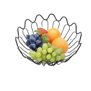 Cesta de Almacenamiento de Frutas Decorativa para el Hogar, Hecha de Alambre de Acero Inoxidable, a un Precio Accesible - Product Image 1