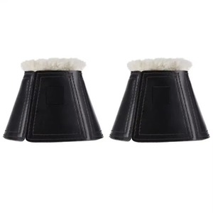 2026 Best Quality Waterproof Horse Riding Bell <b>Boots</b> Durable Stylish Leg Protection Customizable Comfortable Leather/Neoprene - Product Image 6