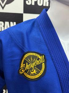 Competitor Blue Shoyorol Batch 136 Jiu Jitsu BJJ GI Uniform with Custom Logo Breathable 100% Cotton Gi - Product Image 6