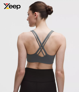 XEEP สปอร์ตบราโยคะคุณภาพสูงสำหรับผู้หญิง รุ่น XC-SB-94 ดีไซน์เรียบง่าย ระบายอากาศได้ดี สายปรับได้ แผ่นรองถอดออกได้ รองรับได้ดี แห้งเร็ว - Product Image 2