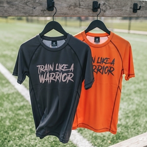 Premium <b>Men</b> MMA <b>Shirt</b> <b>Compression</b> Polyester Fighting Training <b>Shirt</b> Gym Athletic Performance Wear Printed <b>Shirt</b> - Product Image 2