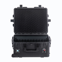 Chariot de charge FineDEE C19-20C avec 20 ports USB, stockage pour tablettes, charge PD 35W