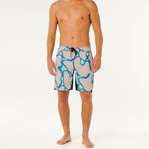 กางเกงขาสั้นลำลองผู้ชายลดราคา ดีไซน์ใหม่ เอวสูง แห้งเร็ว ระบายอากาศได้ดี เหมาะสำหรับเล่นกีฬาและว่ายน้ำ - Product Image 4