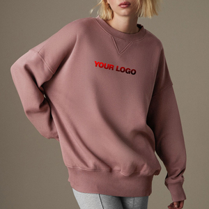 Hot Selling Plus Size Streetwear Oversized Hooded Pullover <b>Sweatshirt</b> Heavyweight Casual Drop Shoulder Winter Women's - Product Image 1