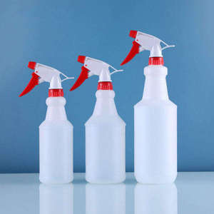 Pulvérisateur à pompe en plastique HDPE blanc pour sérigraphie, jardin, ménage, nettoyage, savon liquide, détergent, 500ml, 750ml, 1000ml - Product Image 6