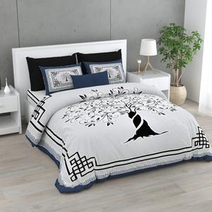 Parure de draps et taies d'oreiller en coton de qualité supérieure, fabriquée à la main en Inde, taille King, imprimée, vente en gros - Product Image 2