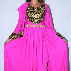 Robe afghane pour femmes, robe longue modeste, robe maxi traditionnelle, vêtements ethniques musulmans, broderie élégante, coupe ample, vêtements pour femmes - Product Image 6