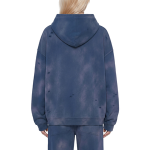 Ensemble de survêtement délavé personnalisé pour femme – Sweat-shirt et pantalon de jogging oversize style streetwear – Tenue décontractée et sportive pour femme - Product Image 4
