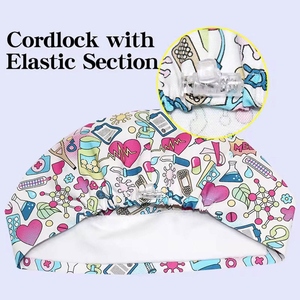Gorros Quirúrgicos Personalizados de Último Diseño con Logotipo OEM, Gorro de Hospital Ajustable de Algodón para Enfermeras y Doctores, Hombres y Mujeres - Product Image 2