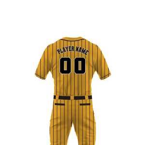 Uniforme de béisbol de color personalizado, calidad premium, gran cantidad, MOQ bajo, uniforme de béisbol para ropa deportiva, directo de Pakistán en línea. - Product Image 6