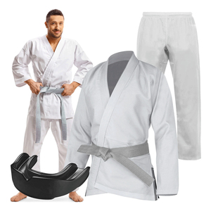 Trajes de Karate con Diseños Únicos para Hombre y Unisex, Parches con Logotipo Bordado Personalizado, Trajes de Karate, Equipamiento de Combate, Uniformes de Karate - Product Image 1
