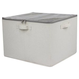 Organisateur de chaussures en toile naturelle pour 16 paires, rangement domestique - Product Image 1