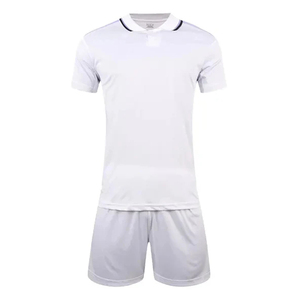 Men's Soccer Jersey Kit <b>White</b> <b>Black</b> <b>Striped</b> Heat-Transfer Printed Sleeveless Moisture Wicking Regular Fit All Seasons Apparel - Product Image 3