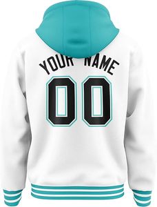 Comfortable Winter Warm Men Letterman Jacket Stand Collar Front Logo Windproof High Quality Eco-Friendly OEM Service - Product Image 2