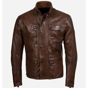 Chaqueta Utilitaria de Cuero Elite "Solo Rider" Expedition |   Ropa Exterior de Alta Gama para Hombre y Mujer, Diseño Ergonómico para Ciclismo - Product Image 2