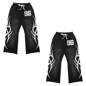 Conjunto deportivo Glory Custom Screen Print de primera calidad, sudadera con capucha extragrande y pantalones deportivos para ropa urbana unisex. - Product Image 5