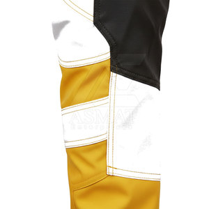 Pantalon de moto en cuir perforé respirant, pantalon de moto en cuir haute performance pour la course et l'entraînement - Product Image 4
