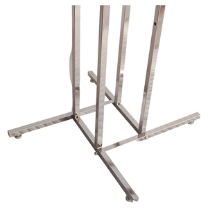 Expositor de Ropa Metálico de Lujo Bros Display, Plegable, Portátil, de Pie, Fácil de Montar, Moderno, OEM ODM - Product Image 4