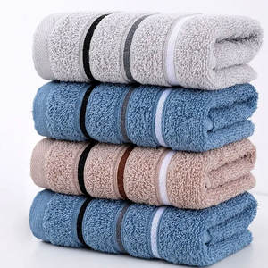 Juego de 3 Toallas Faciales de Algodón y Bambú, Gruesas, Suaves, Absorbentes, Delicadas con la Piel, para Uso Diario en el Hogar, para Adultos y Niños, 28.35x13 pulgadas/72x33 cm - Product Image 3