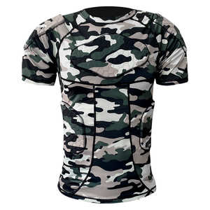 เสื้อฟุตบอลอเมริกันแบบมีแผ่นรองป้องกันสำหรับเยาวชนและผู้ชาย สั่งทำได้ ขั้นต่ำ 30 ชิ้น ขายส่ง - Product Image 6