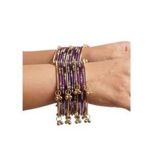 New Stylish Women Jewelry Sets Wedding Party Wear Kashmiri <b>Bangles</b> Sets Multi Colors Custom Sizes Kashmiri <b>Bangles</b> Churiyan Set - Product Image 1