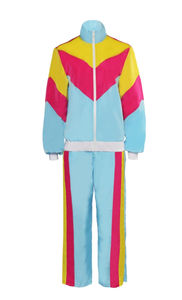 Windbreaker <b>Jacket</b> and Shorts Tracksuit Set Full Zip-Up Nylon Windbreaker 2 Piece Set - Product Image 3