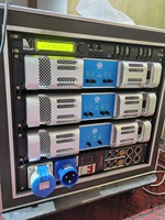 Amplificateur de puissance intelligent LS3 série T type AB+H+D, boîtier métallique, connectivité XLR, sortie audio mono, 4/2 canaux, garantie de 3 ans