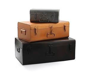 Juego de Cajas de Almacenamiento Metálicas Compactas Color Verde Oliva con Cierre Seguro, Organizador Portátil para Espacios Modernos - Product Image 4