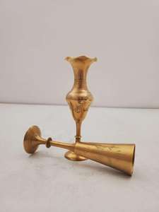 Jarrón de Flores Ecológico Art Deco Bold Blossom, Accesorios de Decoración para el Hogar, Sala de Estar, Interior, Escritorio, Resistente al Óxido, Alto - Product Image 2