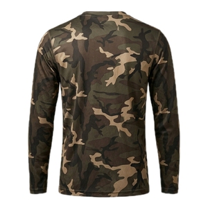 T-shirts de chasse camouflage imperméables à manches longues en softshell d'hiver de haute qualité avec impression personnalisée - Product Image 2