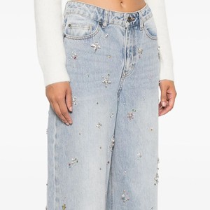 <b>Ladies</b> Premium Denim Pants Comfortable Stretch Jeans Stylish Modern Fashion Wholesale Manufacturer Factory Trendy Casual wear - Product Image 4