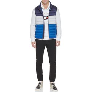 Premium <b>Puffer</b> <b>Vest</b> <b>Jacket</b> Custom Embroidery Lightweight Winter Quilted Outerwear Casual Sleeveless Gilet with Personalized Logo - Product Image 2