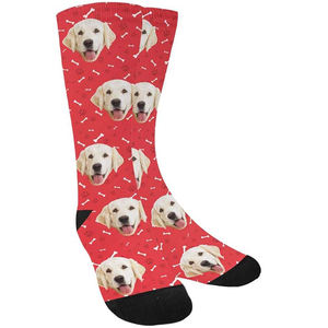 Calcetines Antibacterianos Premium Sublimados al por Mayor, Calcetines de Algodón/Bambú con Impresión Personalizada, Proveedor al por Mayor, Mejor Calidad, Envío Rápido - Product Image 1