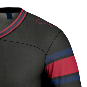 ชุดยูนิฟอร์มอเมริกันฟุตบอลสำหรับผู้ใหญ่ระดับมืออาชีพสำหรับการแข่งขัน ขายส่ง ผ้าโพลีเอสเตอร์ 265GSM ชุดกีฬา - Product Image 6
