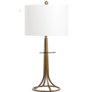 Lámpara de Mesa Moderna con Diseño de Árbol Decorativo, Fabricada en Aluminio Fundido con Acabado Dorado, Material de Alta Calidad - Product Image 2