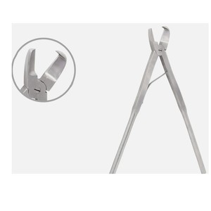 Ciseaux à côtes Coryllos Bethune à pointes protégées, longueur totale 14,5 po (36,8 cm), disponibles pour droitiers et gauchers, ZETOMEDPRO - Product Image 4