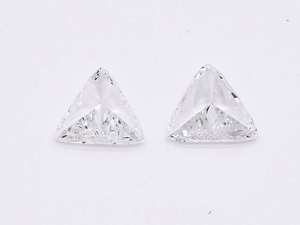 Par de Diamantes Cultivados en Laboratorio con Corte Trillón de 1.01 Quilates, Certificados por IGI, Piedras Sueltas para la Fabricación de Joyas y Pendientes, Regalo de Aniversario - Product Image 2