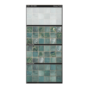 กระเบื้องเซรามิกขนาด 300x600 มม. แบบมันเงาสำหรับตกแต่งผนังห้องครัว ห้องน้ำ และภายในบ้านสไตล์โมเดิร์น - Product Image 1