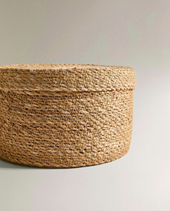 Juego de 3 cestas de almacenamiento de mimbre marino fabricadas en Vietnam con precio de mayoreo, OEM, ODM, color y dimensiones personalizables. - Product Image 3