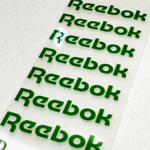 Quan Chi Custom Rectangle <b>Pattern</b> Nylon Ink & <b>Paper</b> Heat Transfer Printing for Made in Vietnam Garment Labels - Product Image 3