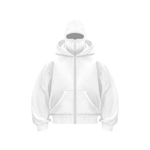 เสื้อมีฮู้ดแบบรูดซิปสำหรับผู้ชายเสื้อแจ็คเก็ตมีฮู้ดแนวสตรีท Winter2026กลางแจ้งโลโก้ตามสั่งล่าสุด - Product Image 2