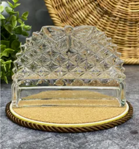 Elegant Resin Geometric Serviette Stand Modern <b>Tissue</b> Holder Designer Napkin Stand Custom Color <b>Wedding</b> Table Organizer - Product Image 3
