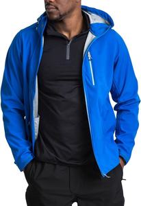 Venta al por mayor Softshell suave para hombre chaqueta impermeable montañismo a prueba de viento deportes al aire libre chaqueta Softshell para hombres - Product Image 3