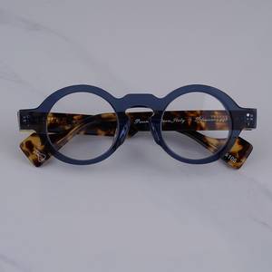 กรอบแว่นตาทรงกลมลายกระดองเต่าแบบพรีเมียมสำหรับทุกเพศ - Product Image 2