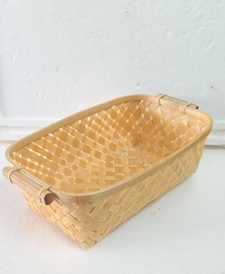 Cestas de bambú natural al precio más bajo, organizador decorativo para el hogar, cesta de almacenamiento para libros y juguetes - Product Image 5